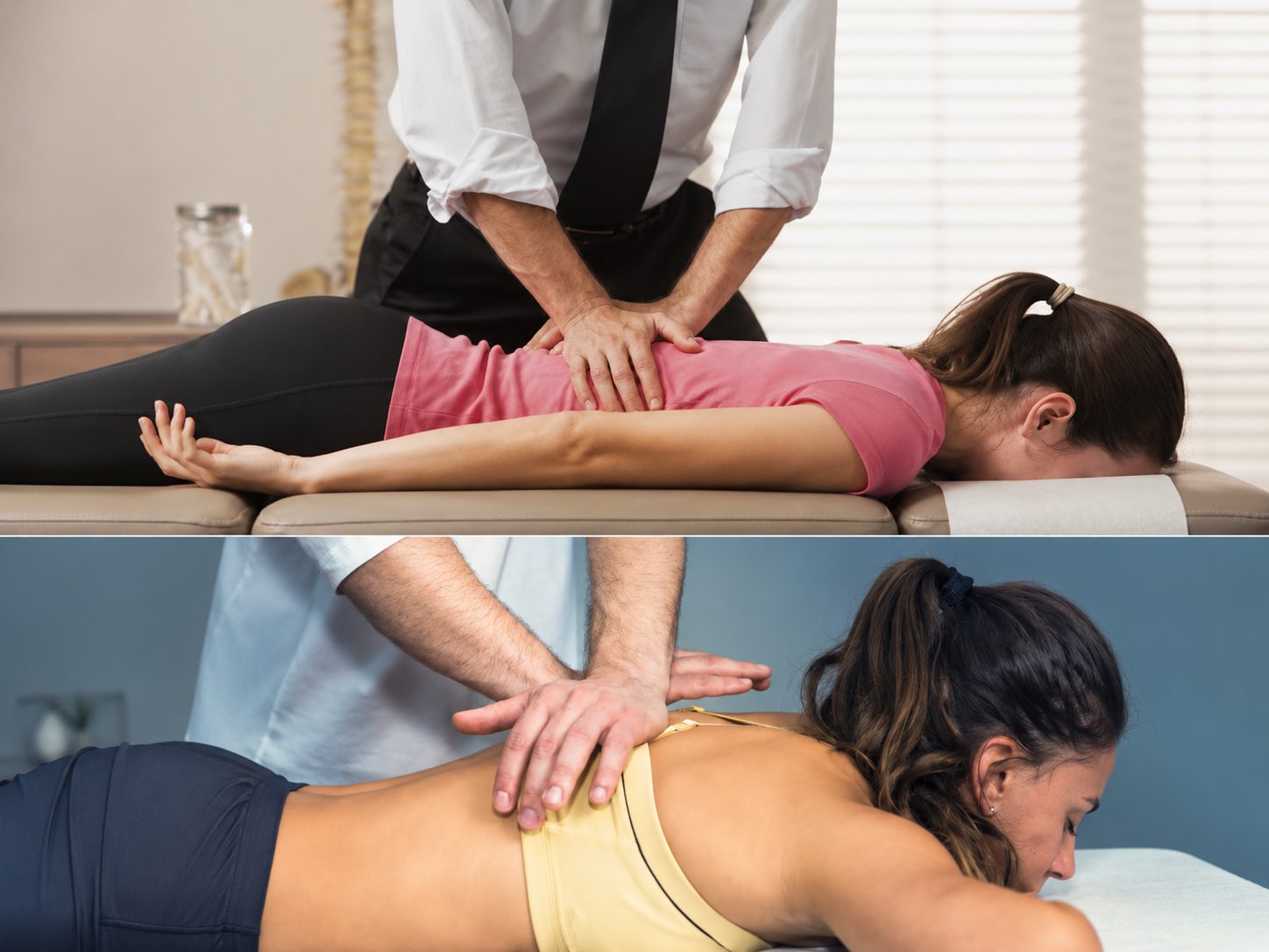 Manual bone alignment therapy session — Sun Yoga & Therapy Guduvancheri Chennai